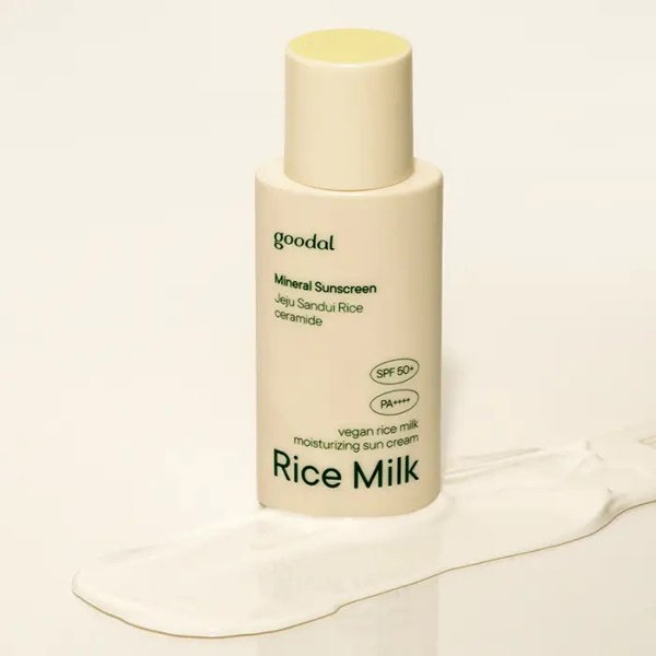 GOODAL Vegan Rice Milk Moisturising Sun Cream SPF50+ PA++++ 50ml