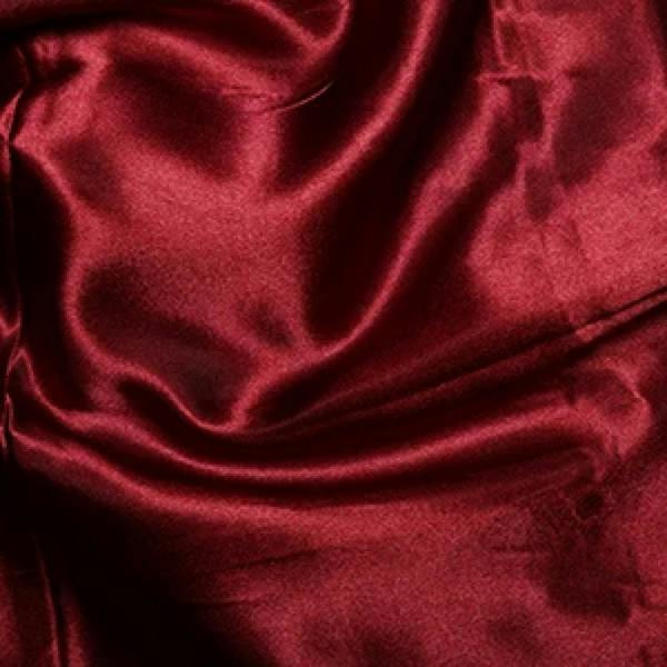 Minerva Core Range Premium Soft Liquid Satin Dressmaking Fabric per metre, 150cm / 59" Wide - Dark Red