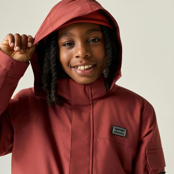 Dare 2B Childrens/Kids Shredder II Ski Jacket - Rustic Red - 