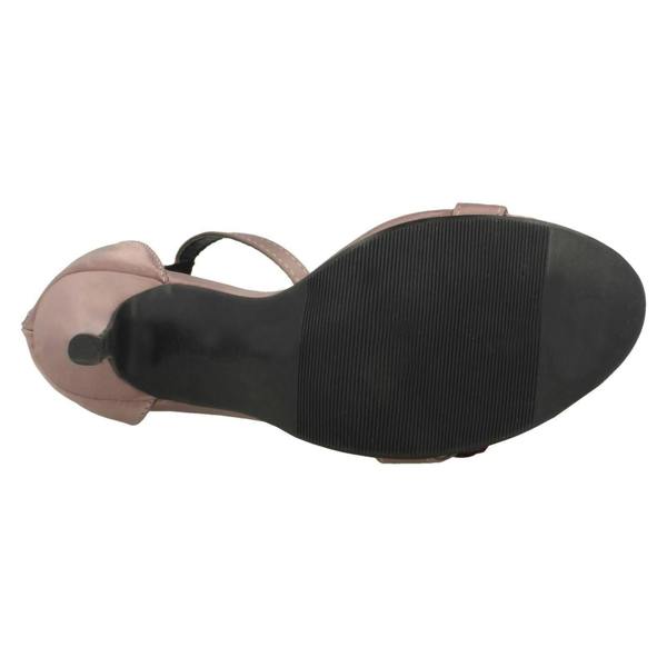 Anne Michelle Ladies Anne Michelle Flower Trim Sandals