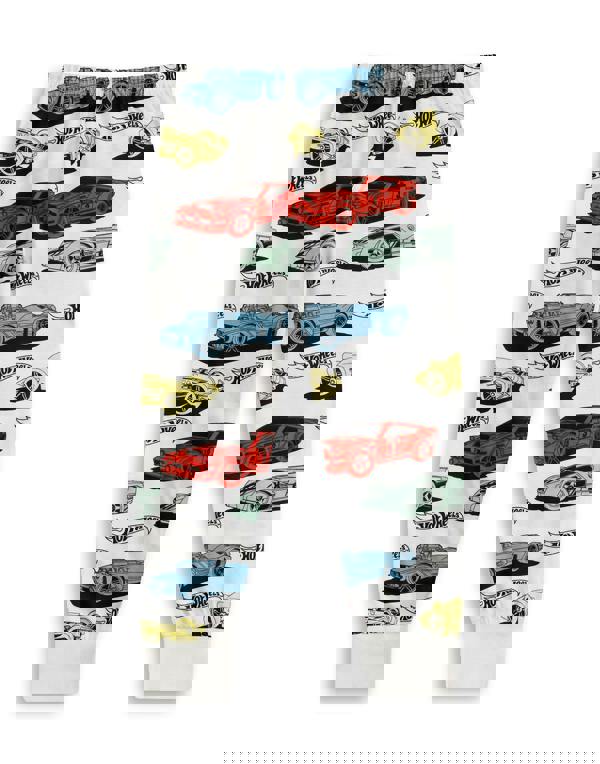 Hot Wheels Unisex Kids Multicoloured Character Multi-Pack of 2 Long Sleeve Long Leg Pyjama Set