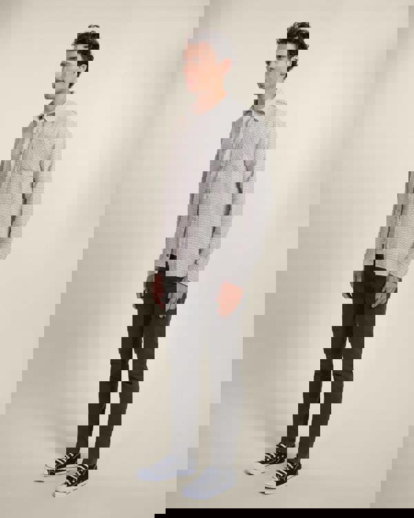 Larsson & Co Grey Textured Overshirt