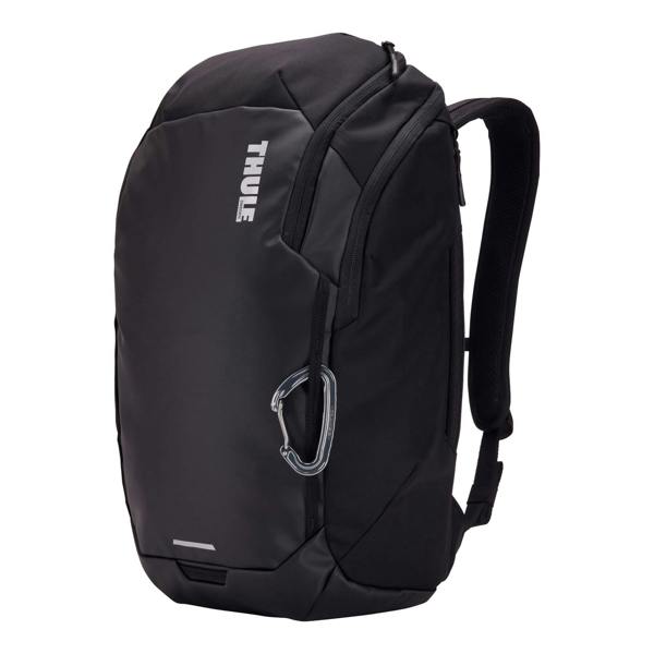 Thule Chasm Laptop Backpack 26L Black, Durable Water Resistant Travel Bag