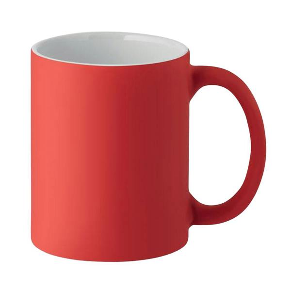 MidOcean Dublin Matte 300ml Mug - Red - 