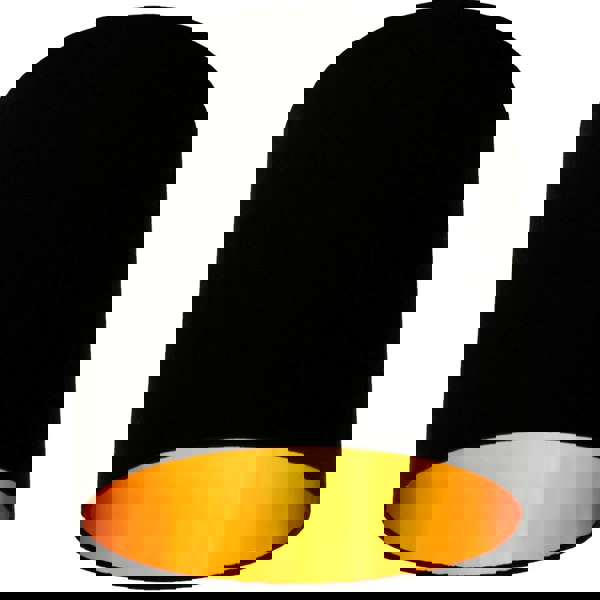 Black and Gold lampshade