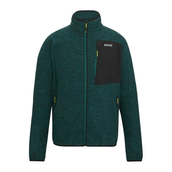 Regatta Mens Scaris Full Zip Fleece Jacket - Mediterranean Green