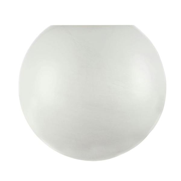 Modern Snowflake Glass Globe Bathroom Ceiling Light in Antique Brass Image 8