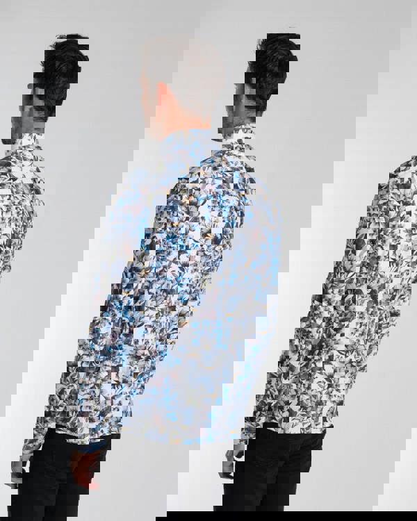 Steel & Jelly Limited Edition Bold Floral Print Long Sleeve Shirt