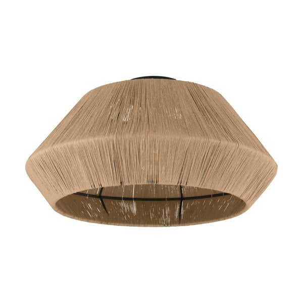 EGLO Alderney Boho-Styled Hemp Yarn Ceiling Light