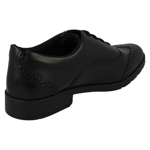 Clarks Girls Clarks Brogue Detailed Formal School Shoes Aubrie Tap