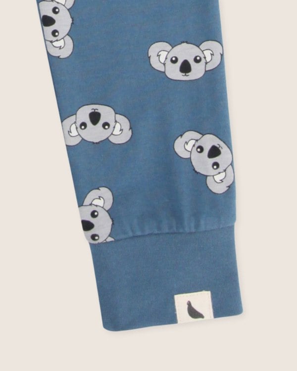 organic cotton Blue Koala Print Leggings- image 4
