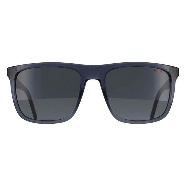Hugo by Hugo Boss Sunglasses HG 1304/S PJP IR Frosted Dark Blue Dark Grey