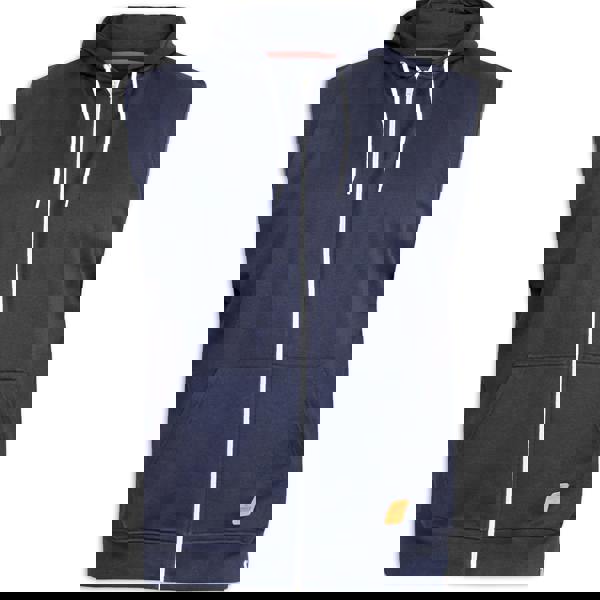 Duke Mens D555 Blake Kingsize Sleeveless Full Zip Hoodie - Navy