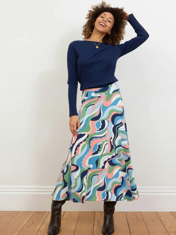 Kite Shaftesbury Jersey Skirt Ripple