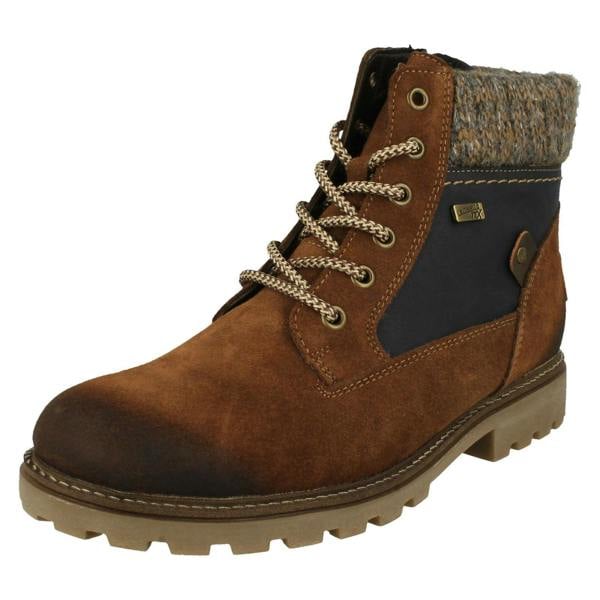 Remonte Ladies Remonte Knitted Cuff Detailed Boots D7466