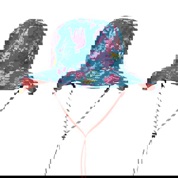 Mountain Warehouse Childrens/Kids Reversible Water Resistant Sun Hat - Teal - 