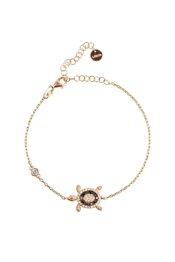 Latelita Turtle Chocolate Bracelet Pink Rosegold