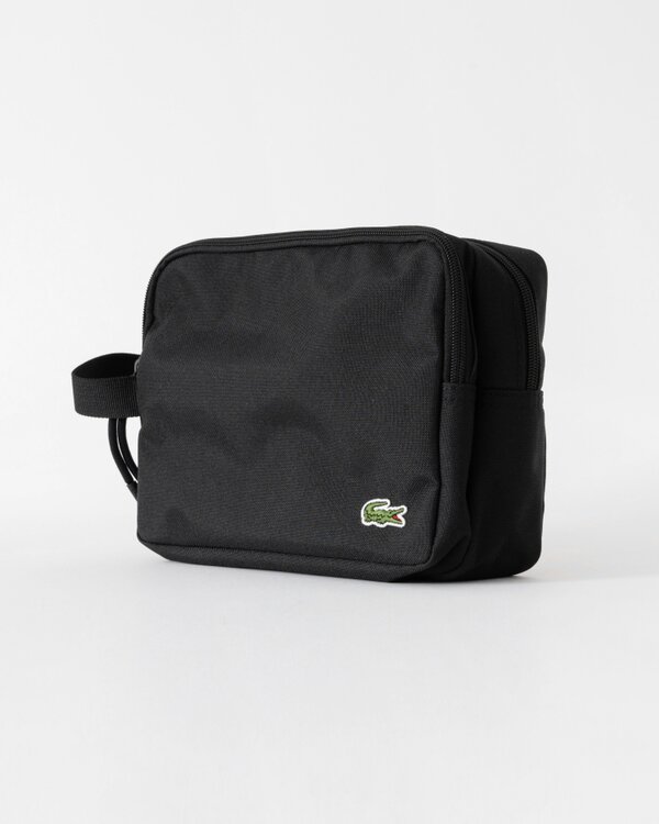Lacoste Double Zip Washbag&nbsp; - Noir 000