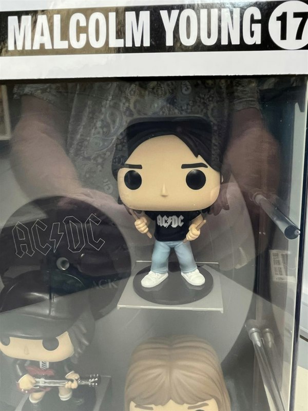 Funko AC/DC Back In Black 5 Vinyl Figure Set Funko Pop Albums 17 60989