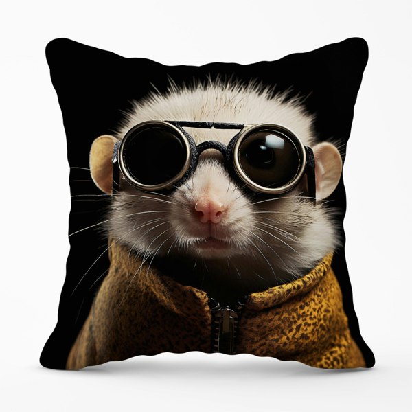 Warren Reed Realistic Doormouse Cushions