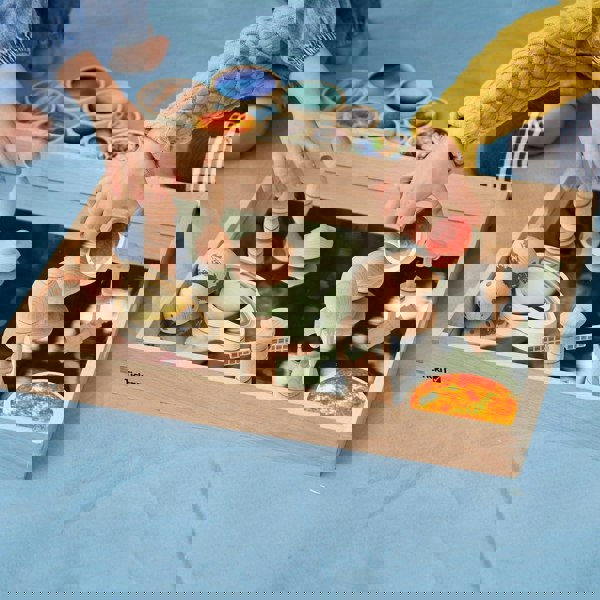 tickit Wooden Mirror Tray