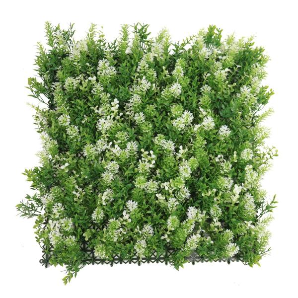 HYGRAD BUILT TO SURVIVE Artificial Boxwood Hedge Panels 50×50cm – Green Wall Screening, Pack of 12 | HYGRAD®