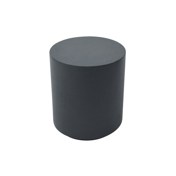 Elementi Rome GRC Side Table in Slate Black