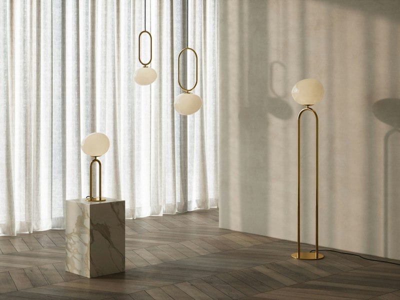 Nordlux Shapes | Table lamp | Brass