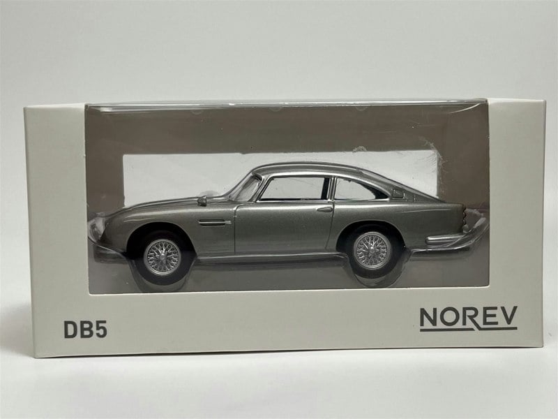 Norev James Bond 007 Aston Martin DB5 Silver Birch  1963 1:43 Scale Norev 270523