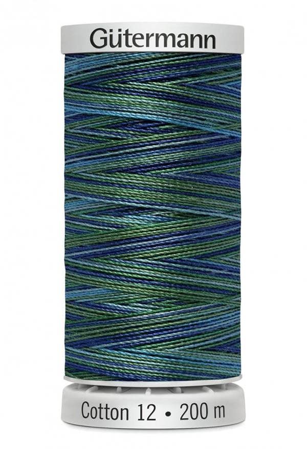 Gutermann No 12 Sulky Cotton Embroidery Thread 200m Cotton Thread Suitable For Embroidery
