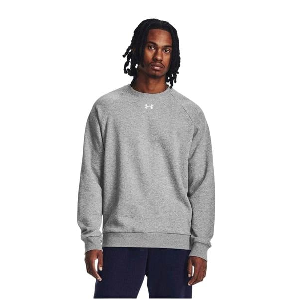 Under Armour Mens Rival Fleece Sweatshirt - Frost Gray - 