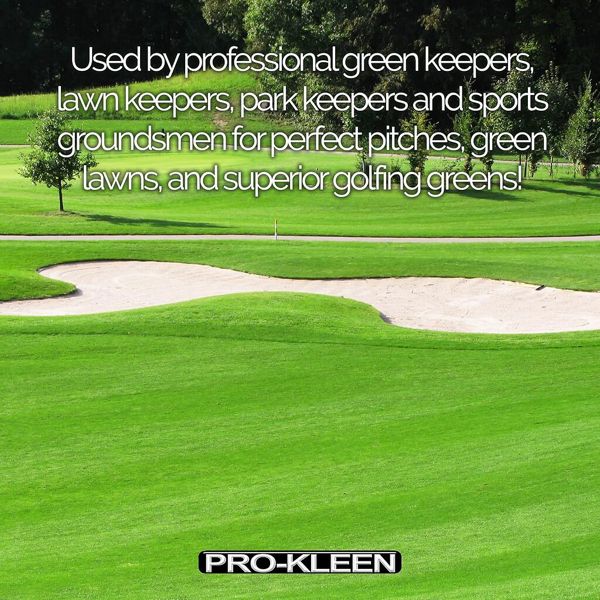 ProKleen Pro-Kleen Iron Sulphate 1 KG PREMIUM Ferrous Pure Lawn Tonic- Lawn Conditioner and Turf Hardener. Damp Grade