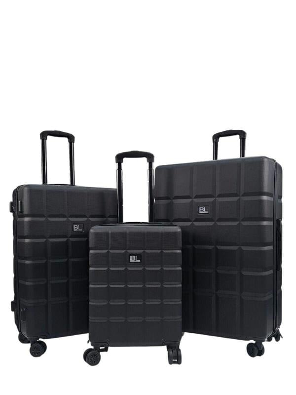 Infinity Luggage Hard Shell Classic 4 Wheel Travel Suitcase Set