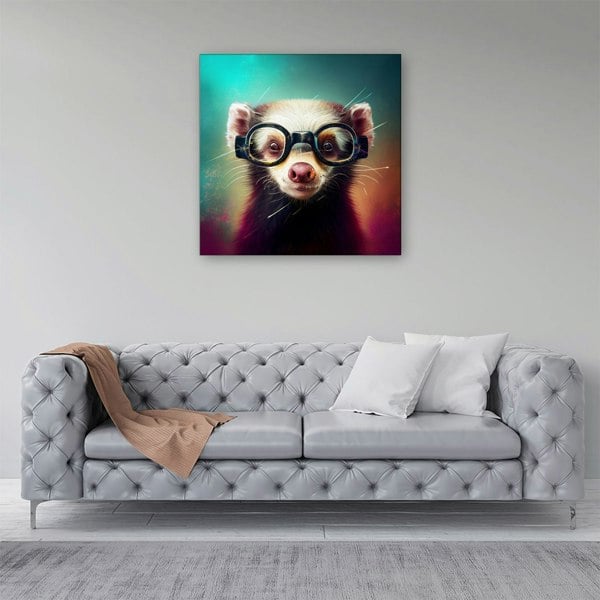 Warren Reed Ferret Splashart Canvas