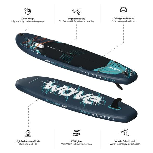 Wave Tourer 3.0 SUP Inflatable Paddleboard