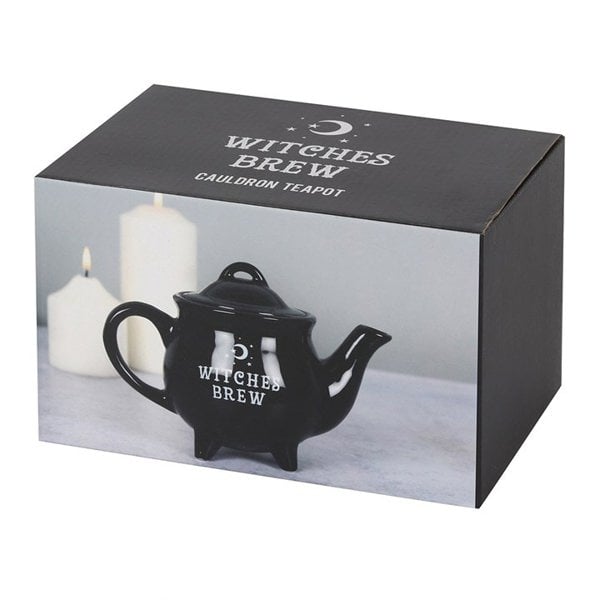 Serano Witches Brew Black Ceramic Tea Pot
