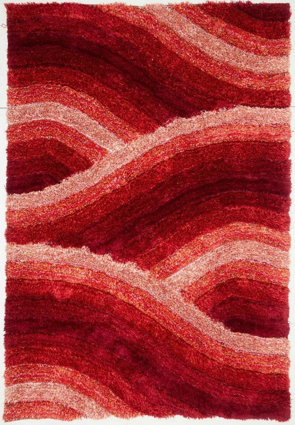 DS Living ULTRA PLUSH WAVE RED