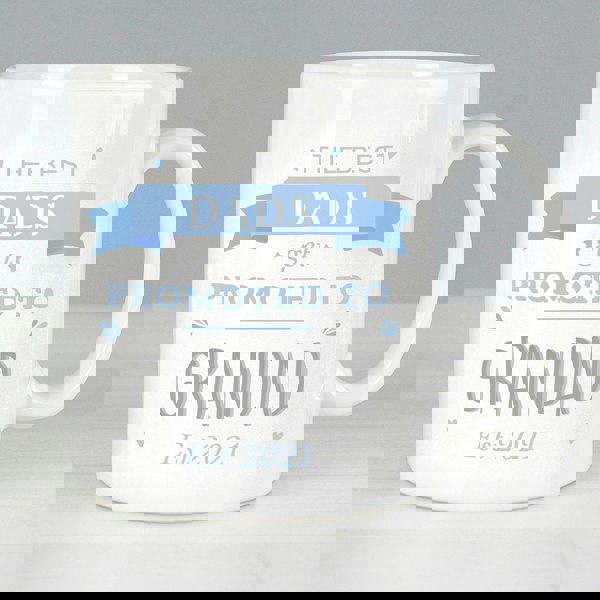 Personalised Memento Company Personalised Blue Promoted to Mug