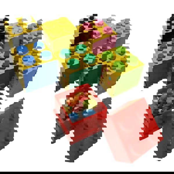 LEGO Mini Box 4 Storage Brick Box Red