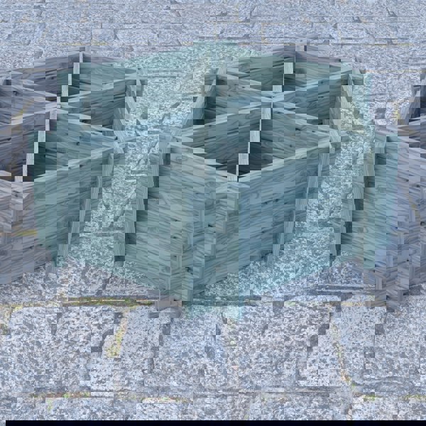 Hexagonal Planter Pressure Treated Timber 6 - Best Shed