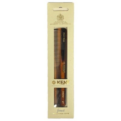 Kent Comb (A 2T) Handmade 154mm Pocket Comb Thick / Fine Hair