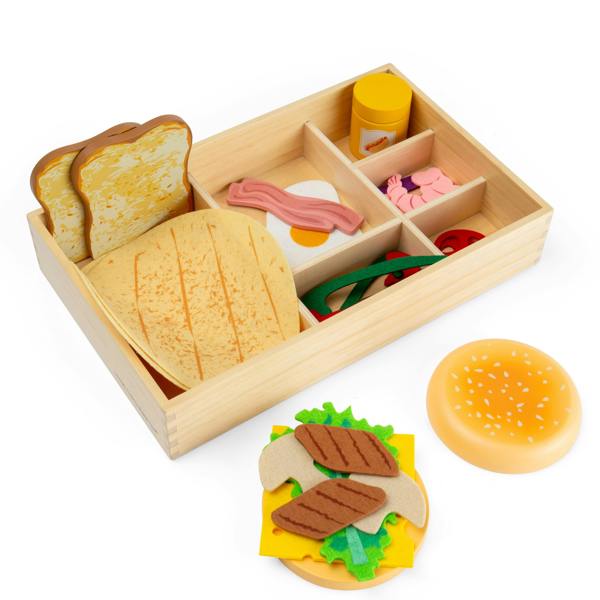 Bigjigs Toys 30 Piece Deli Set