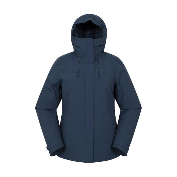Mountain Warehouse Womens Mallory Short Waterproof Padded Jacket - Blue