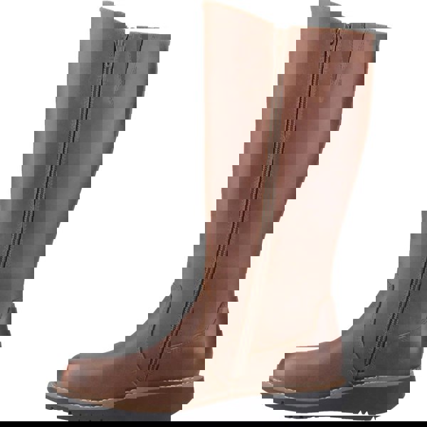 Hush Puppies Luna Leather Women's Brown Boots