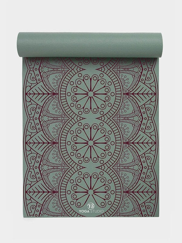 Patterned Design Non Slip Sticky Yoga Mat