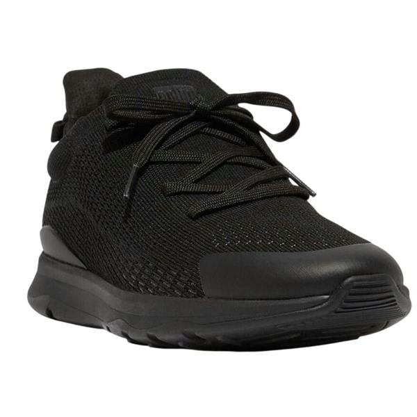 Fit Flop Mens FFX Knitted Trainers - Black - 
