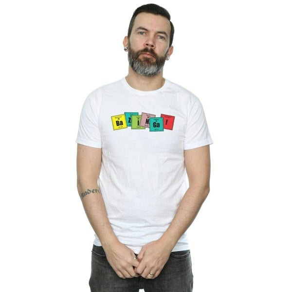 The Big Bang Theory Mens Bazinga Elements T-Shirt - White