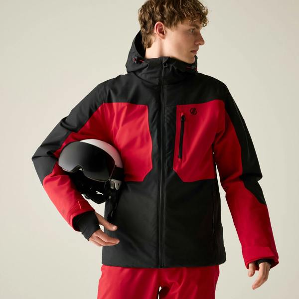 Dare 2B Mens Eagle IV Ski Jacket - Danger Red/Black
