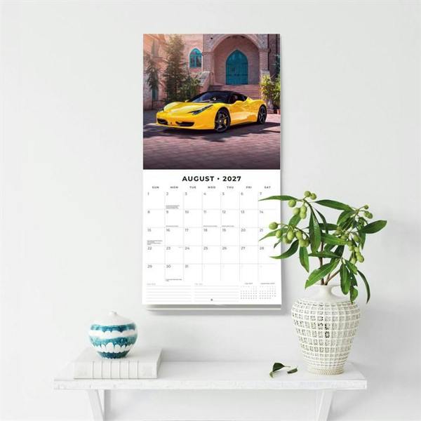 Ferrari Calendar 2027, Wall Calendars, Month To View, Transport, Gift