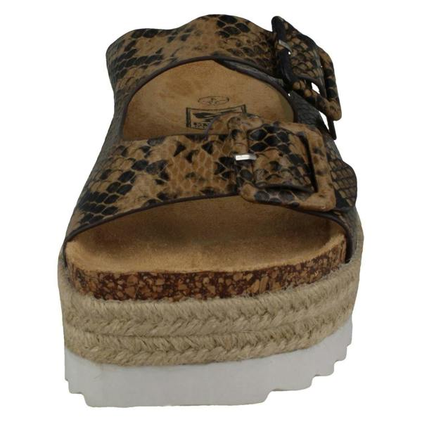 Down to Earth Ladies Down To Earth Flatform Mules F10921